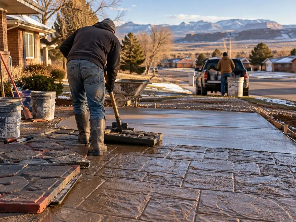 Stamped Concrete in Pueblo, CO